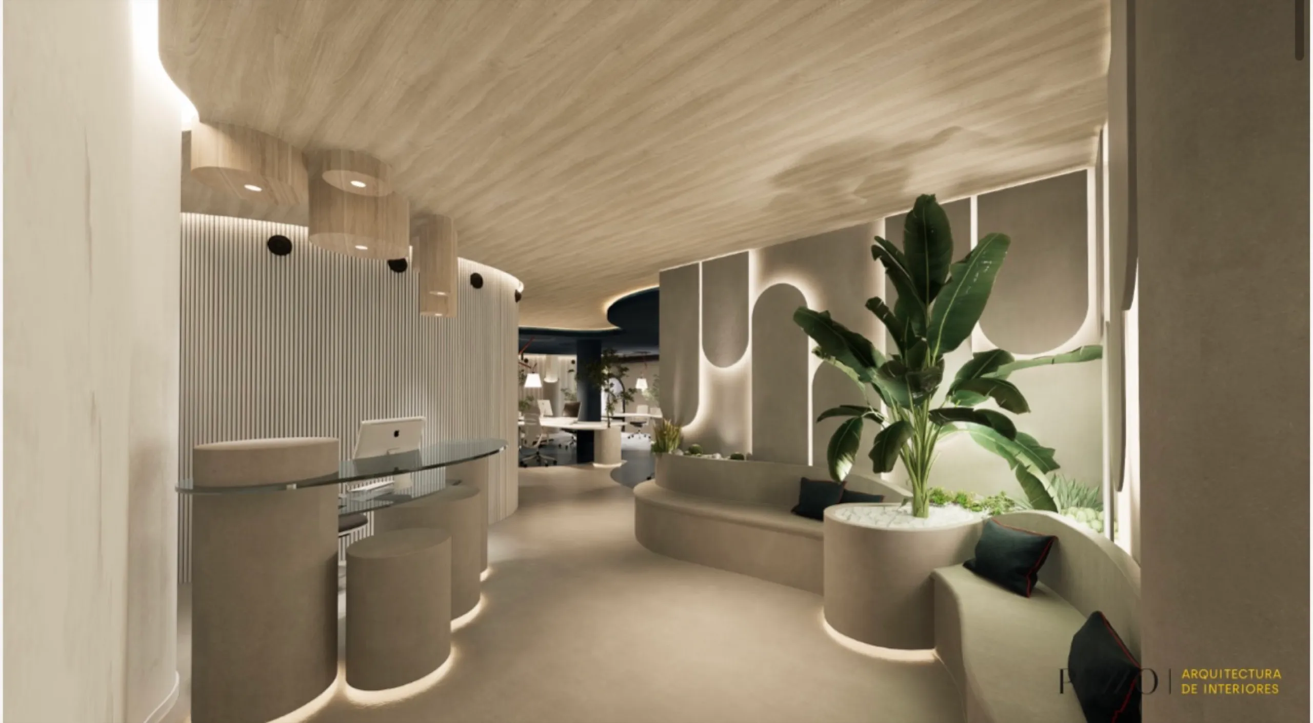 Oficinas Santamar — Render